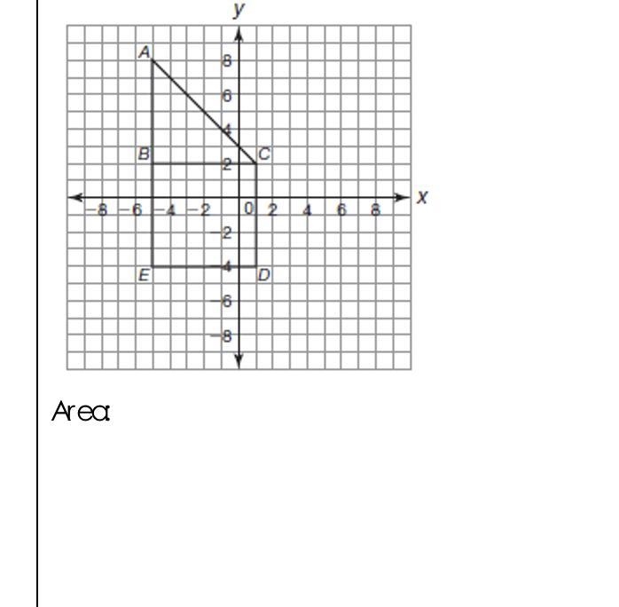 Determine the area. Show your work. Round your answer to the nearest hundredth-example-1