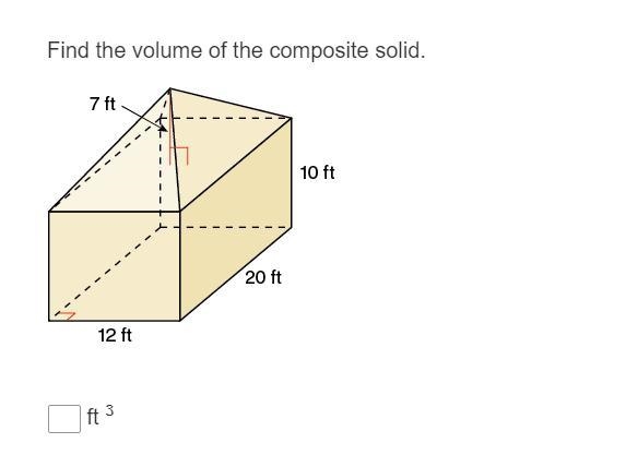 Find the volume of the composite solid.-example-1