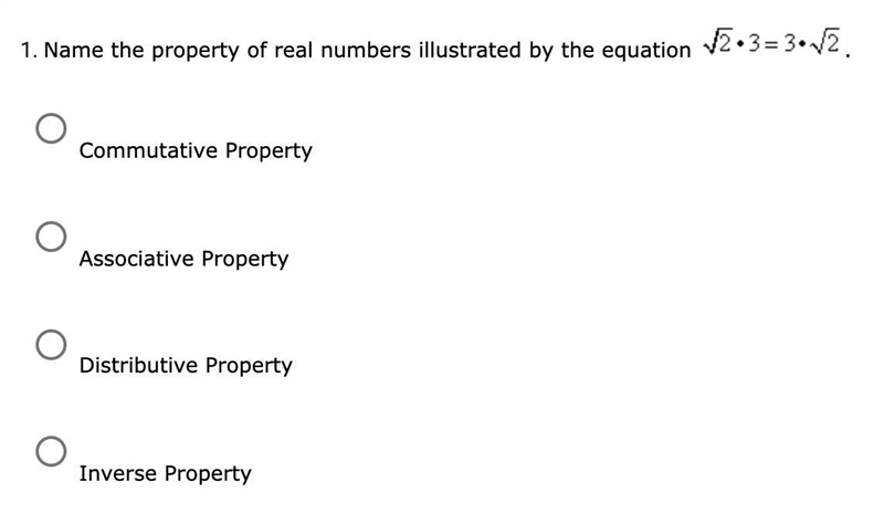 Name the property of real numbers illustrated by the equation-example-1