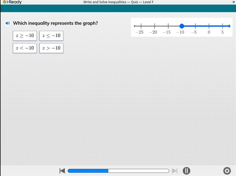 Which inequality represents this graph-example-1