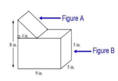 ***NEED HELP FAST!!!!!*** What is the volume of figure A in the composite figure?-example-1