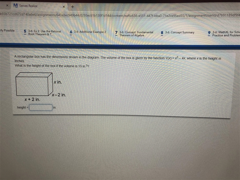 A rectangular box has the dimensions shown in the diagram. The volume of the box is-example-1