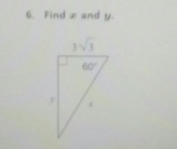 Find x and y plz help me show work​-example-1