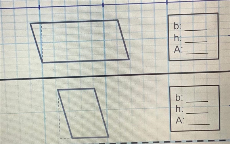 Area Please help solve the two questions-example-1