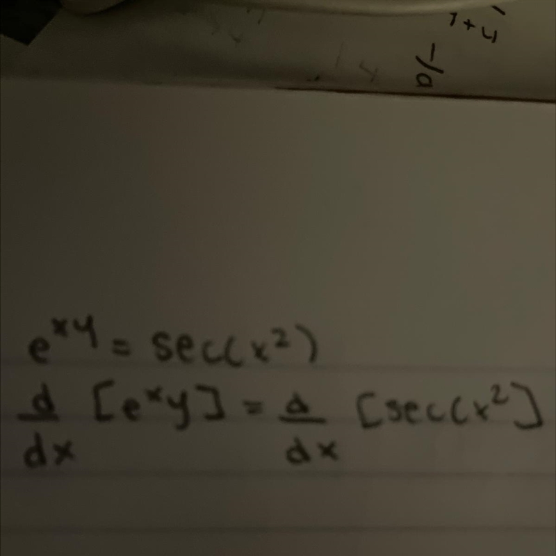 Use implicit differentiation to solve that the derivative-example-1