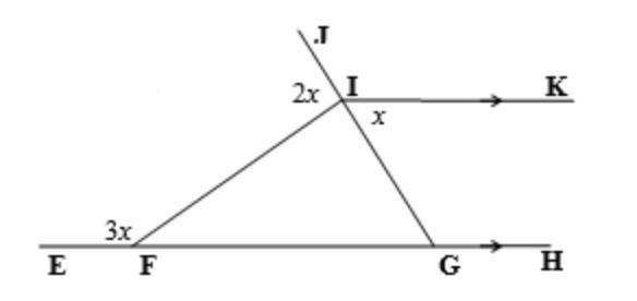 Find the value of x in each case:-example-1