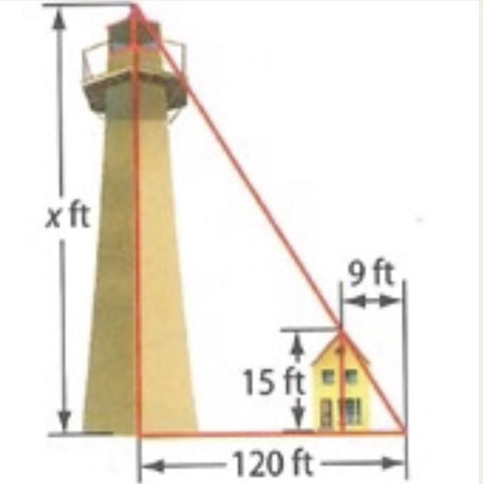 How tall is the lighthouse?-example-1