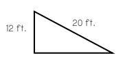 Use the Pythagorean theorem to find the missing side of the triangle!!-example-1