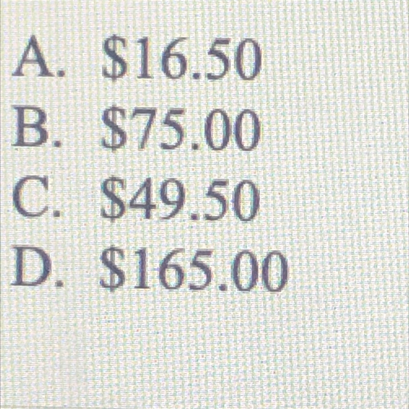 An account has a principal of $500 and a simple interest rate of 3.3%. How much interest-example-1