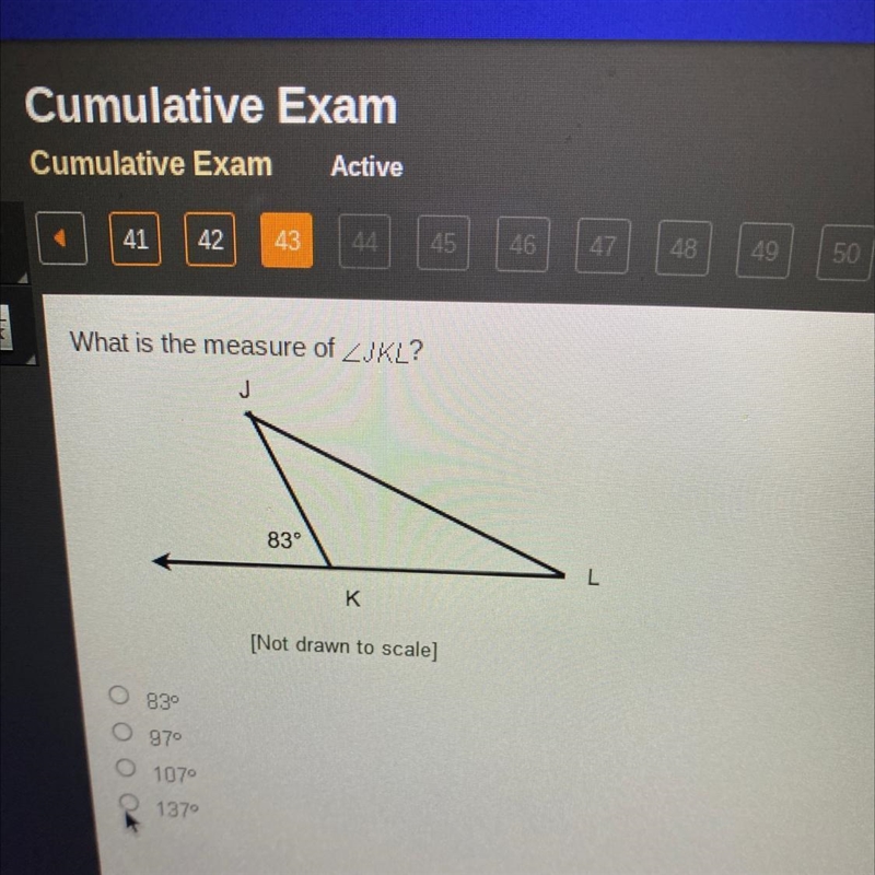 What is the measure of ZJKL?-example-1