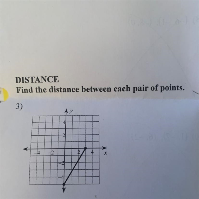 Find the distance between each pair of points-example-1