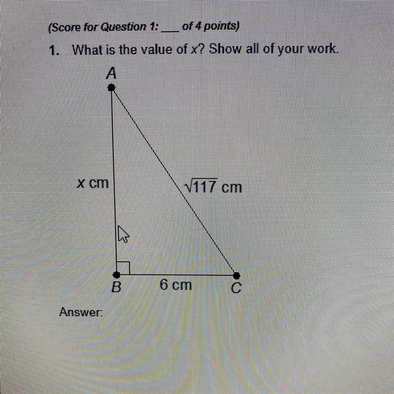 What is the value of x ?-example-1