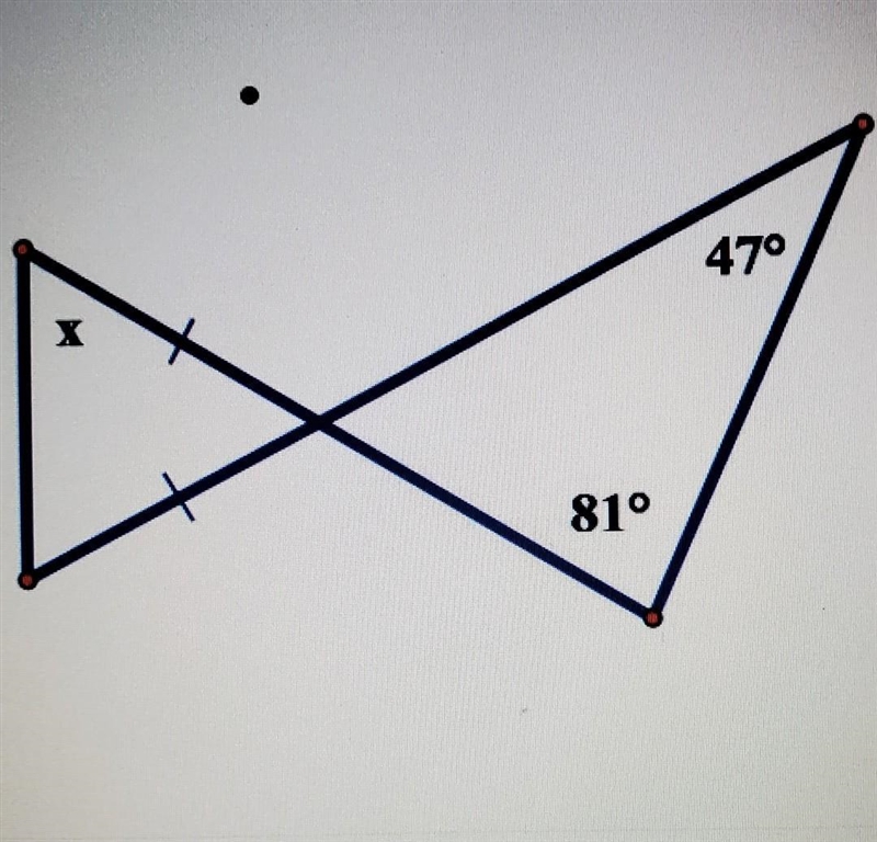 I dont really understand... it says to use vertical angle theorem​-example-1