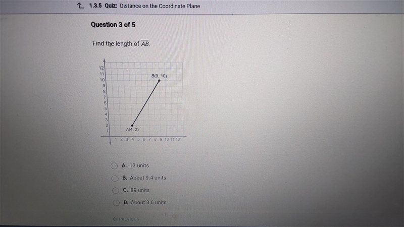 FIND THE LENGTH OF AB.-example-1