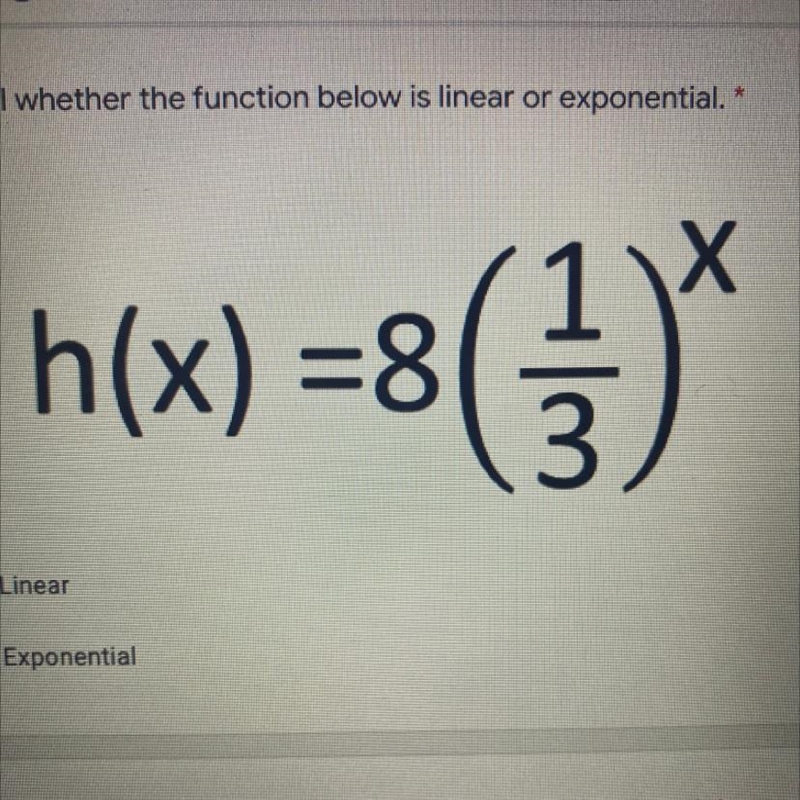 Is it linear or exponential-example-1