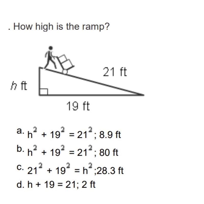 How high is the ramp?-example-1