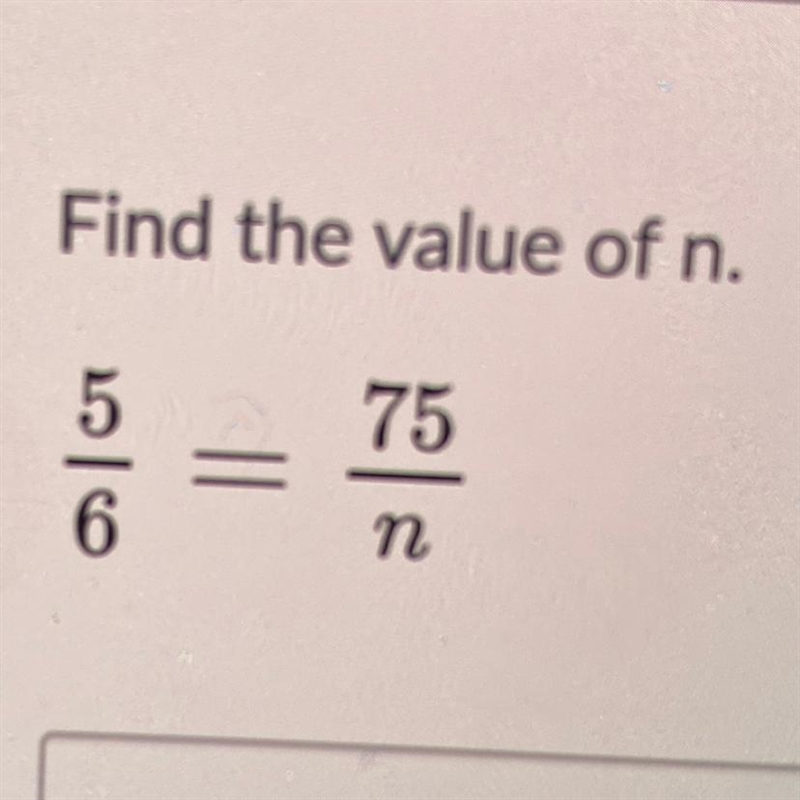 Find the value of n. 75 olet II n-example-1