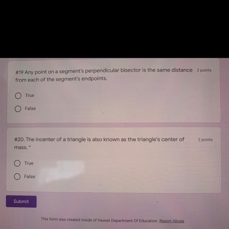 True or false NEED ANSWERS ASAP-example-1