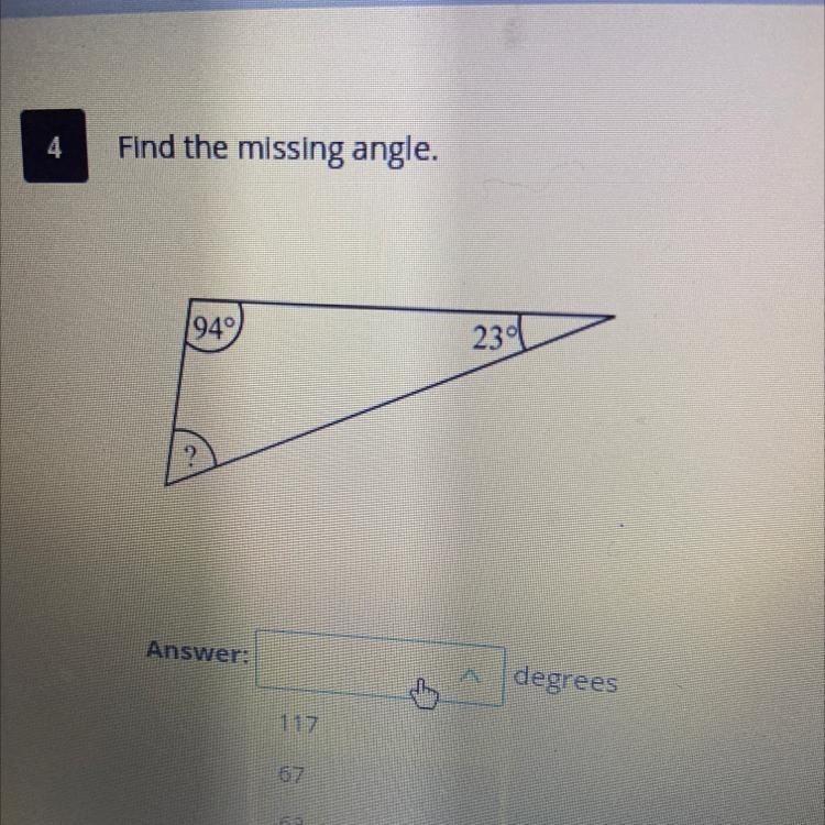 What is this missing angle?-example-1