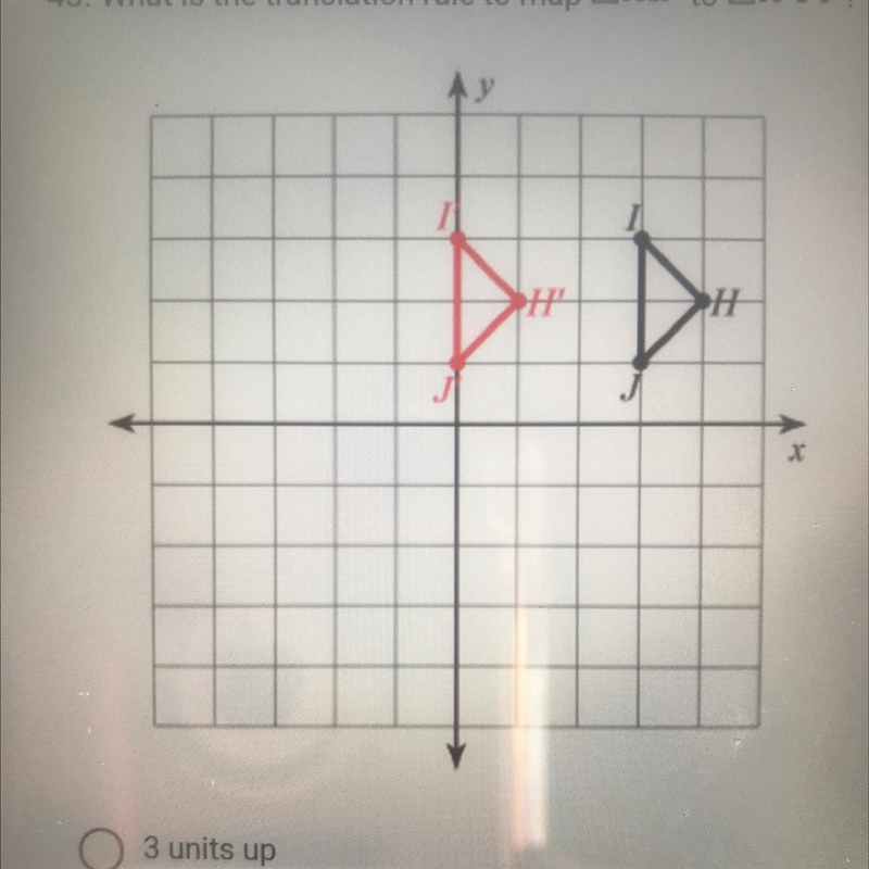 43. What is the translation rule to map AHIJ to AH ! J'? 11 H-example-1