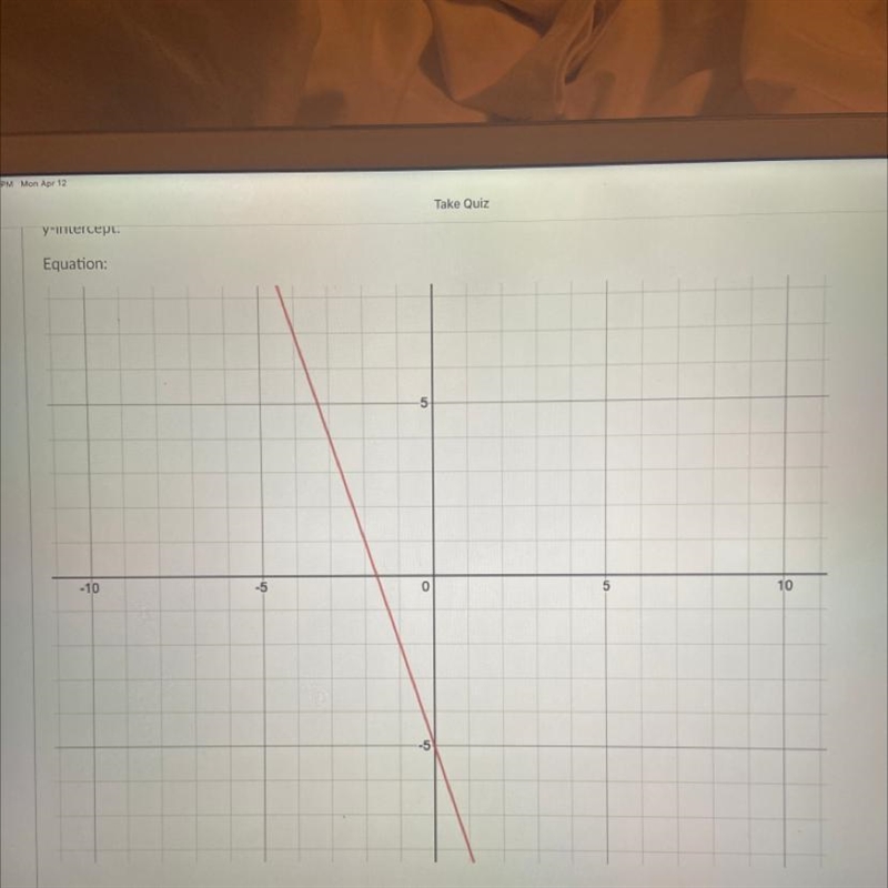 What is the slope of this graph?-example-1