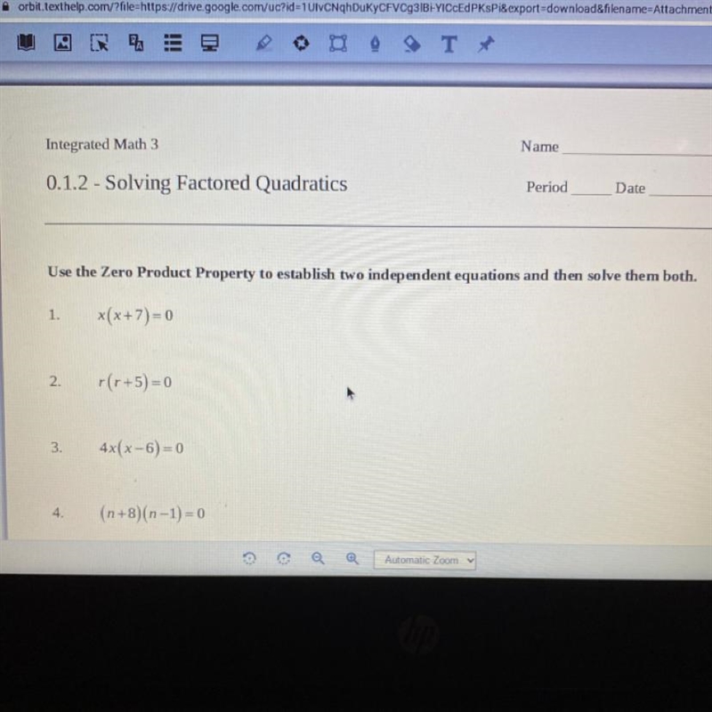 PLEASE HELP ASAP, HAVE TO TURN IN! I only need help with the first equation.-example-1