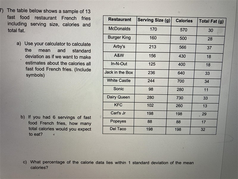 Someone help me on 7b please it’s statistics by the way-example-1