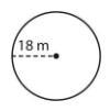 What is the Circumference of the circle below? (Use 3 for π)-example-1