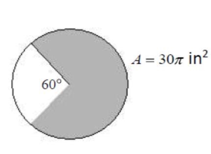 Please help need quickly need to find exact radius of the circle.-example-1