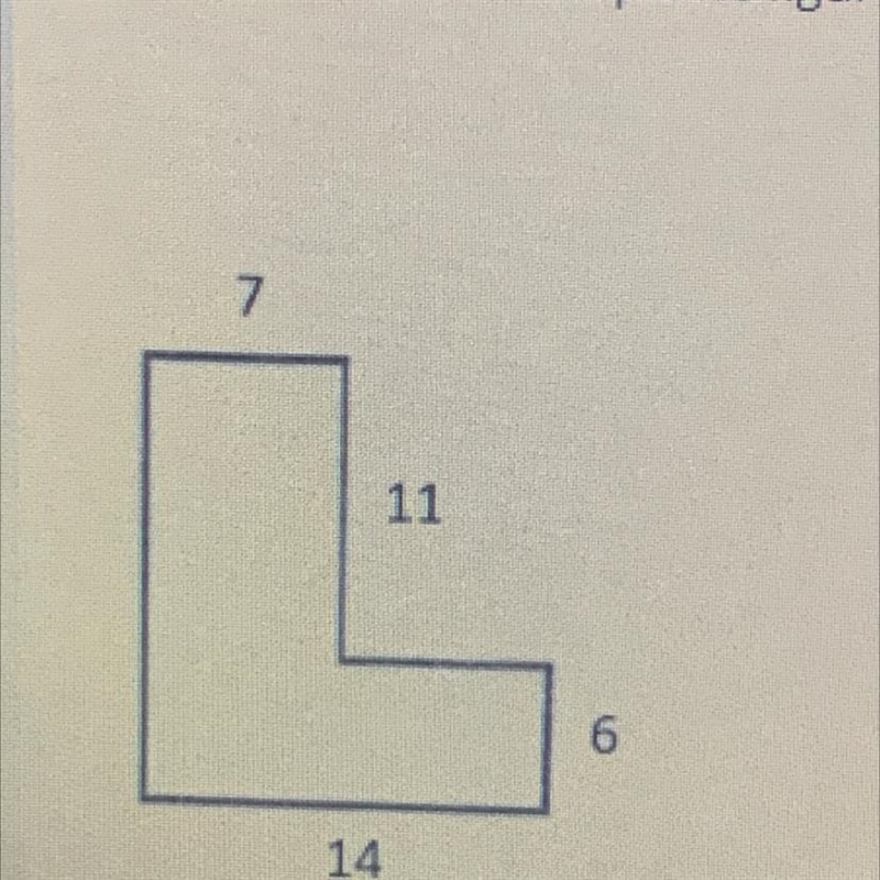 Find the area of the composite figure-example-1