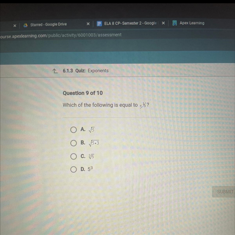 Which of the following is equal to 5 1/3-example-1