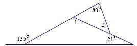 Find m 1 and m 2 in the diagram-example-1