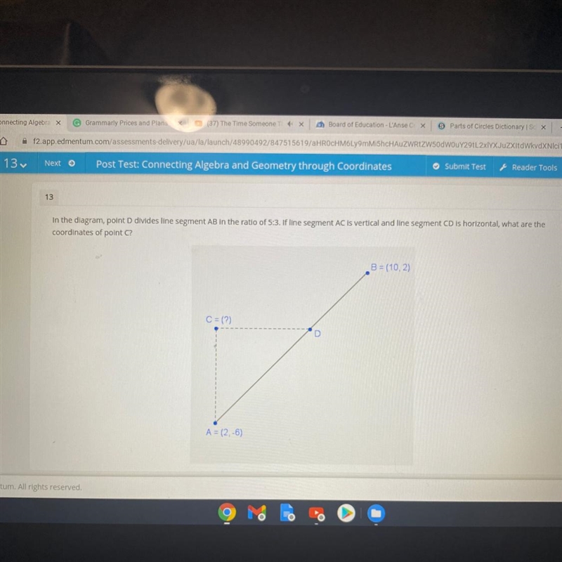 A- (2, -3) B- (2, -1) C- (5, -3) D- (7, -1) PLEASE HELP!!!-example-1