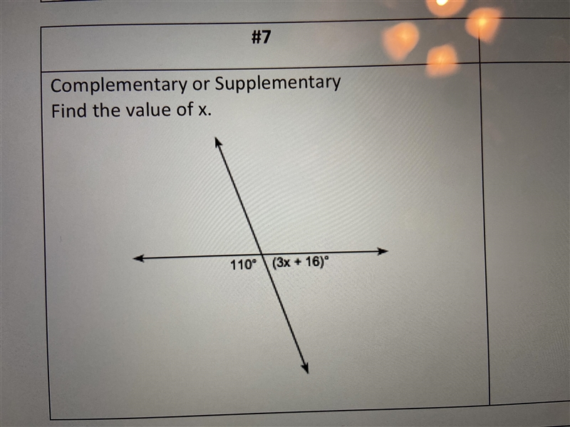 Helpppp plzzzzzzzzzzzzz I know it’s supplementary but I can’t find the value of X-example-1