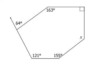 Interior and Exterior Angles of Polygons --example-1