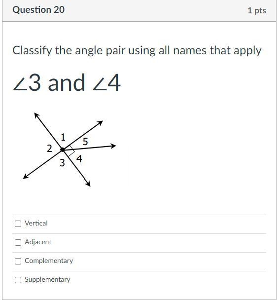 Classify the angle pair using all names that apply-example-1