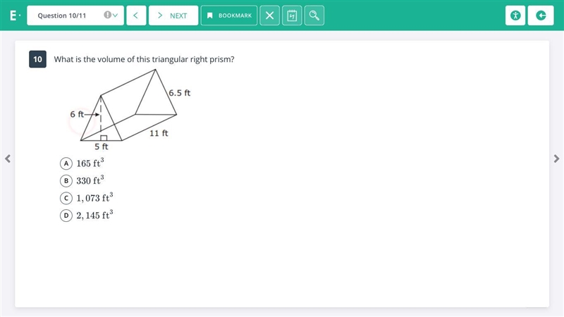 What is the surface area of the figure below?-example-1