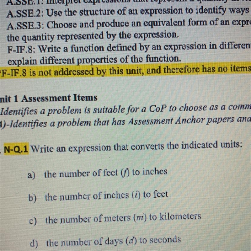 PLEASE HELPPPPP Write an expression that converts the indicated units:-example-1