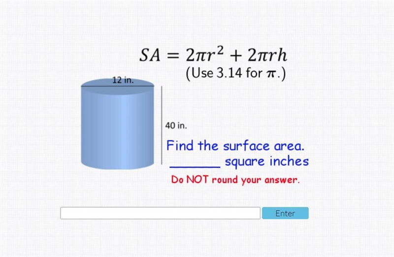 Find the surface area do not round your answer-example-1