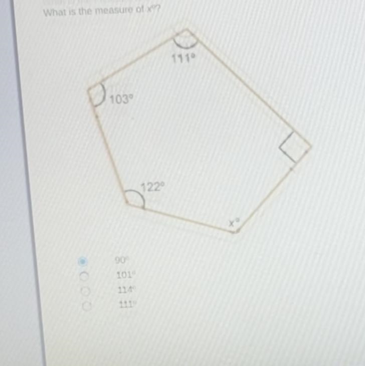 What is the measure of x? Please help me.-example-1