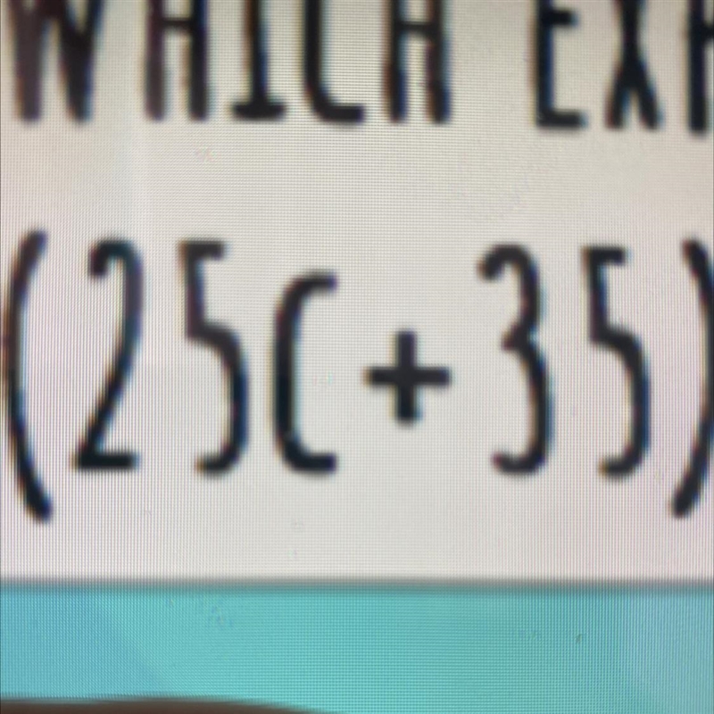 Help me figure out (25c + 35) please-example-1