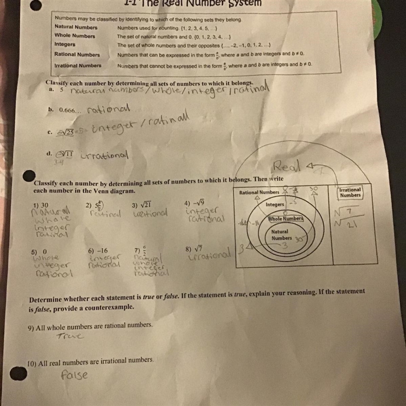 Here are the answers for anyone who is struggling if u have the back side look at-example-1