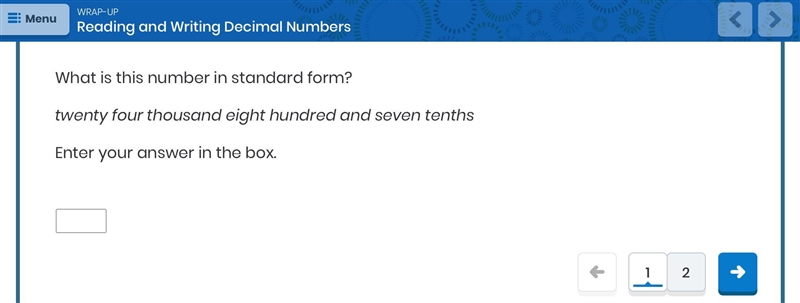 Need help on this please, What is this number in standard form?-example-1