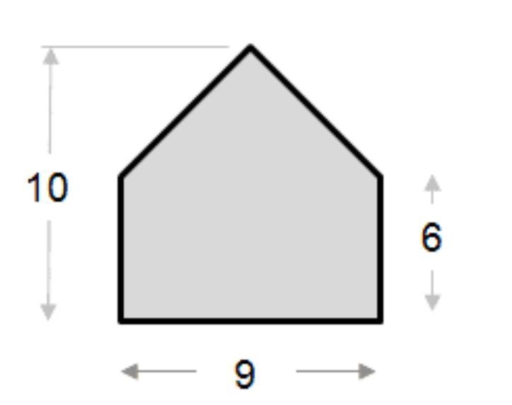 What is the area of the side of this house?-example-1