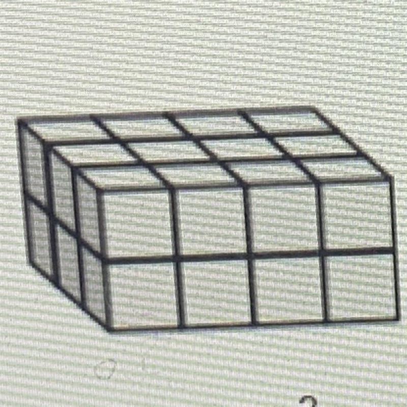 Find the volume of the figure shown below. A)14 units^3 B)9 units^3 C)None of these-example-1