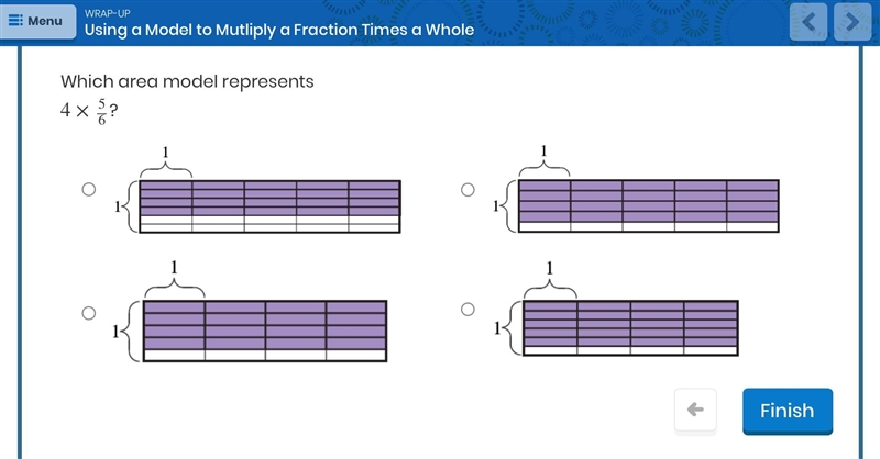 Hi, need help with this, which area model would be correct?-example-1