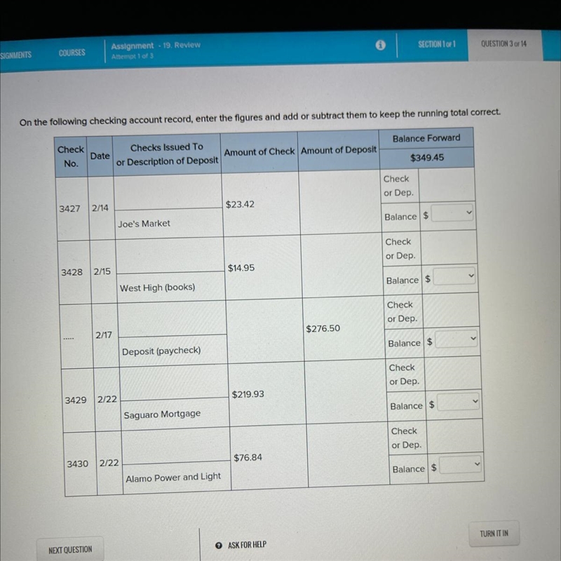 Fill in each balance???-example-1