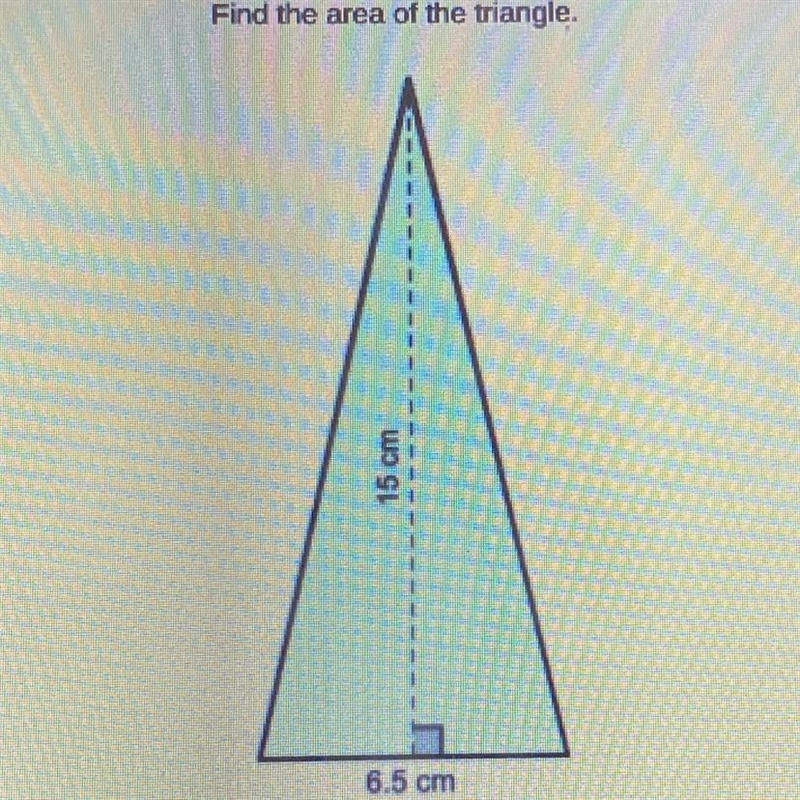 Find the area of the triangle-example-1