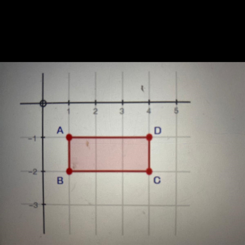 12.03 MC) rectangle ABCD was reflected over the y-axis, reflected over the x-axis-example-1