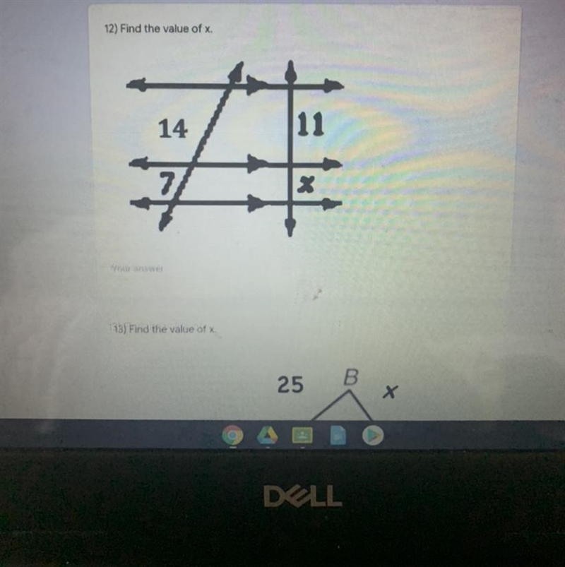 Find the value of X ?-example-1